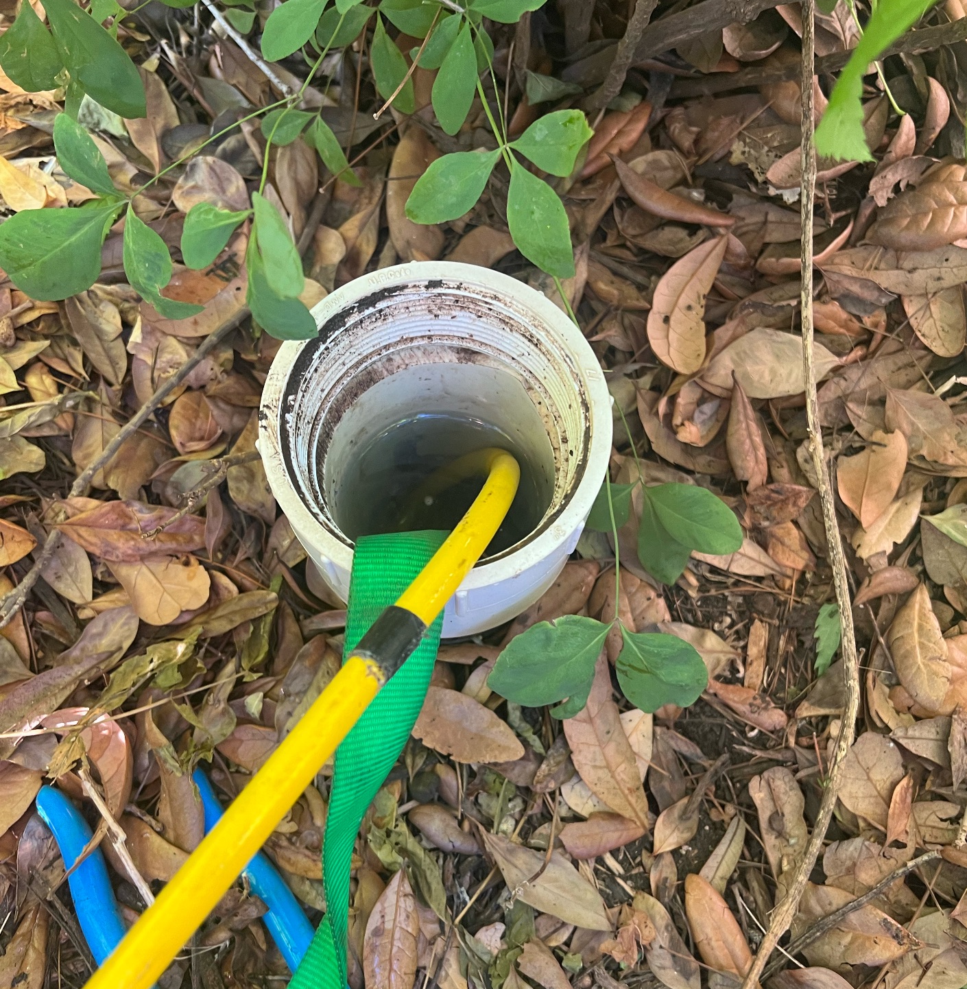 hydro jetting the main sewer line