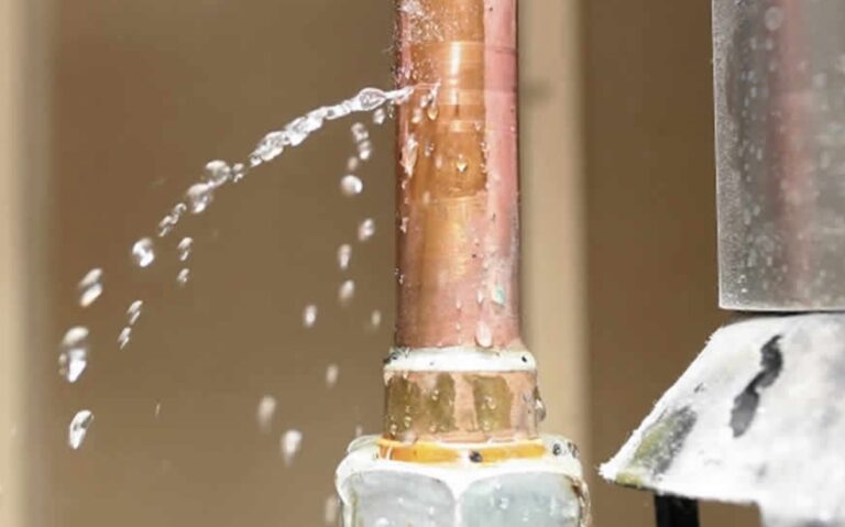 water leak